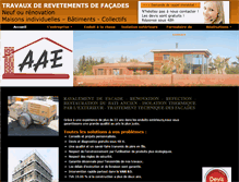 Tablet Screenshot of aae-facades.com